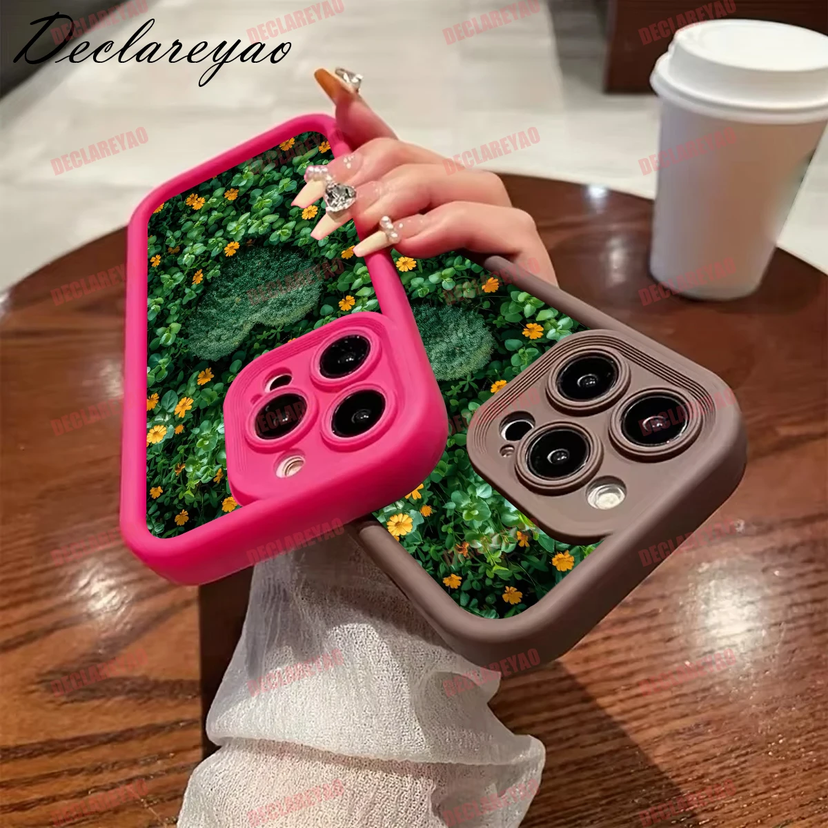 DECLAREYAO لينة ضوء سليم ماتي بولي يوريثان يغطي لسامسونج غالاكسي F54 A13 A70 A34 A33 A32 A71 A25 A16 M12 A30 حافظة مقاومة للصدمات