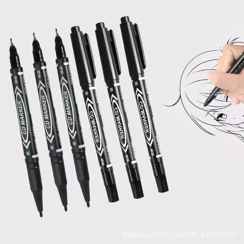 Pennarelli industriaci e da giardino Pennarelli permanenti. Inchiostro resistente alle intemperie per metallo, utensili per la lavorazione del legno e etichette per piante, regalo ideale