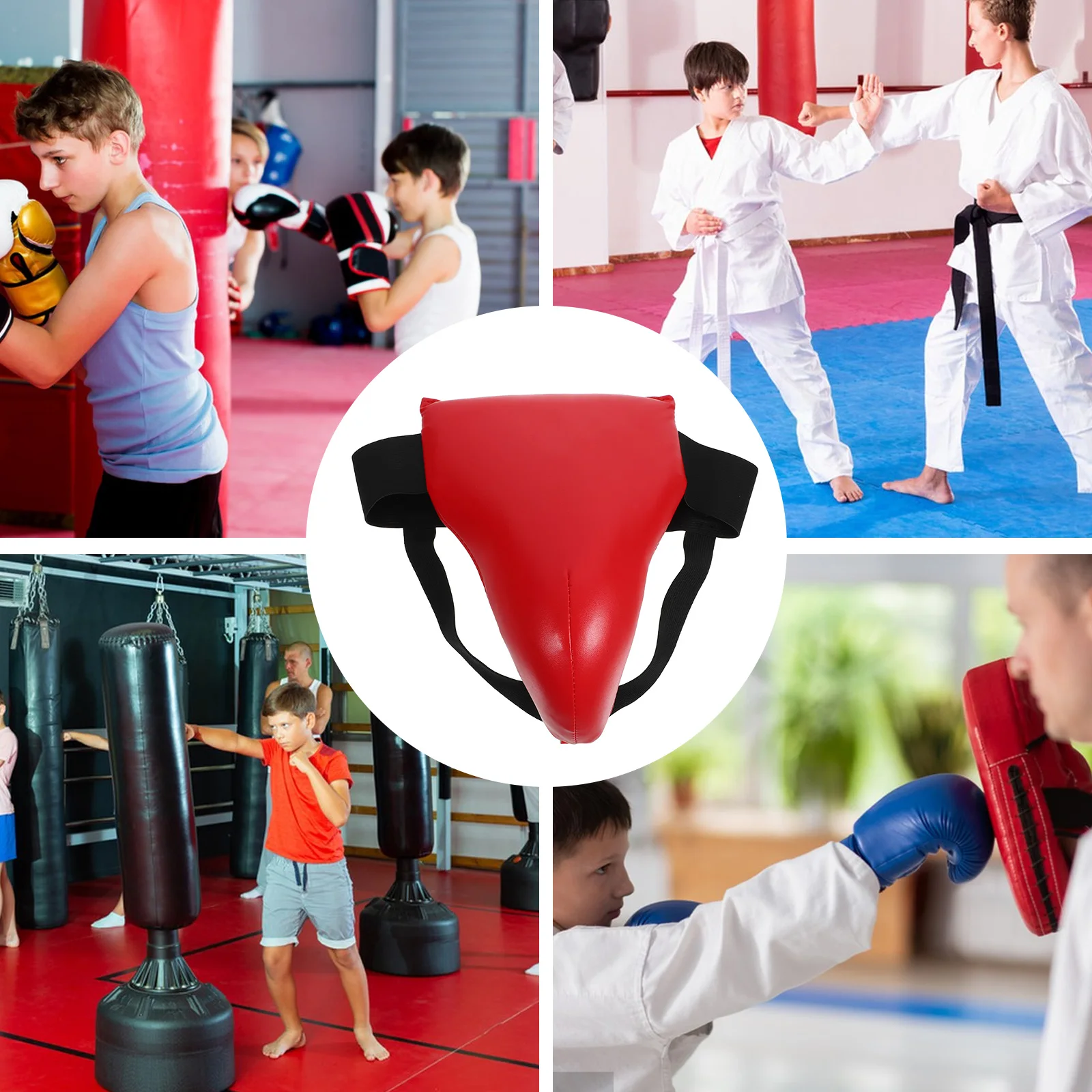

Crotch Protector Taekwondo Groin Abs Engineering Plastics Child