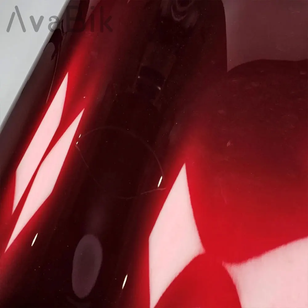 Autoaufkleber Premium glänzend glänzend metallisch Drachenblut rot Vinyl Wrap Film glänzend rot Vinyl Wrap für Motorrad mit Air Release