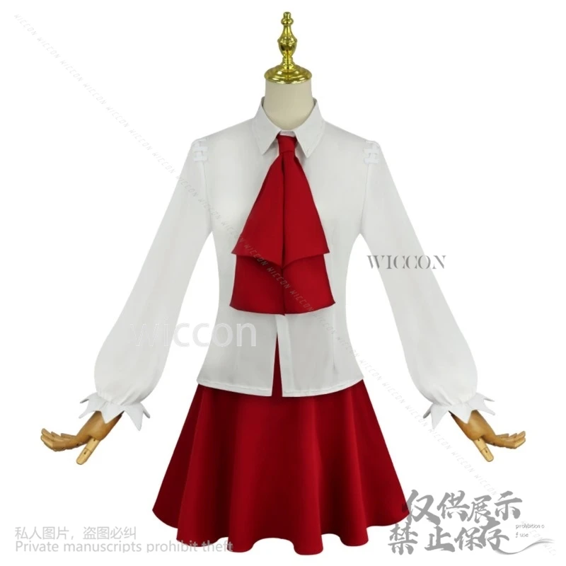 Permainan Anime Identitas V Cosplay Crossover Ib Alice Derose Kaus Gaun Merah Wig Dasi Lolita @ Eddgy ^^^ Pesta Halloween Seperti Hidup @