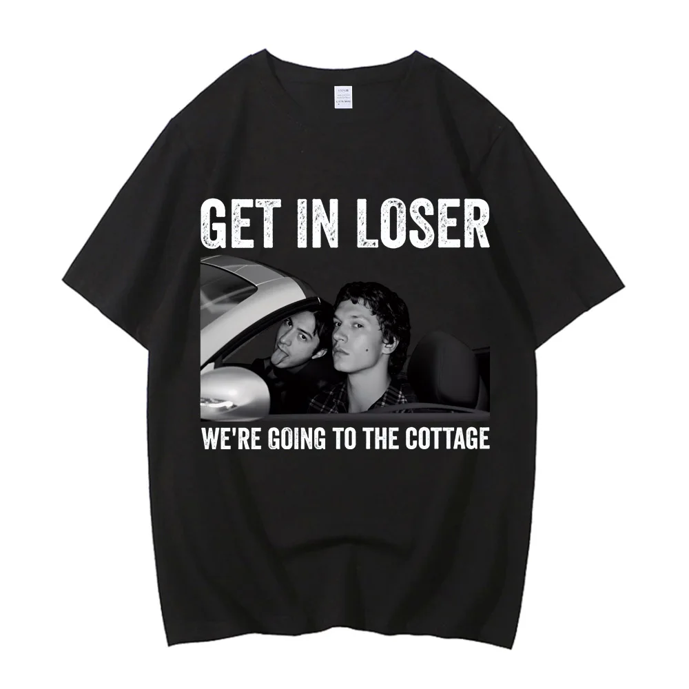 Heated Rivalry Unisex-T-Shirt aus hochwertiger Baumwolle mit Rozanov Hollander-Grafik, kurzärmeliges T-Shirt für Herren und Damen