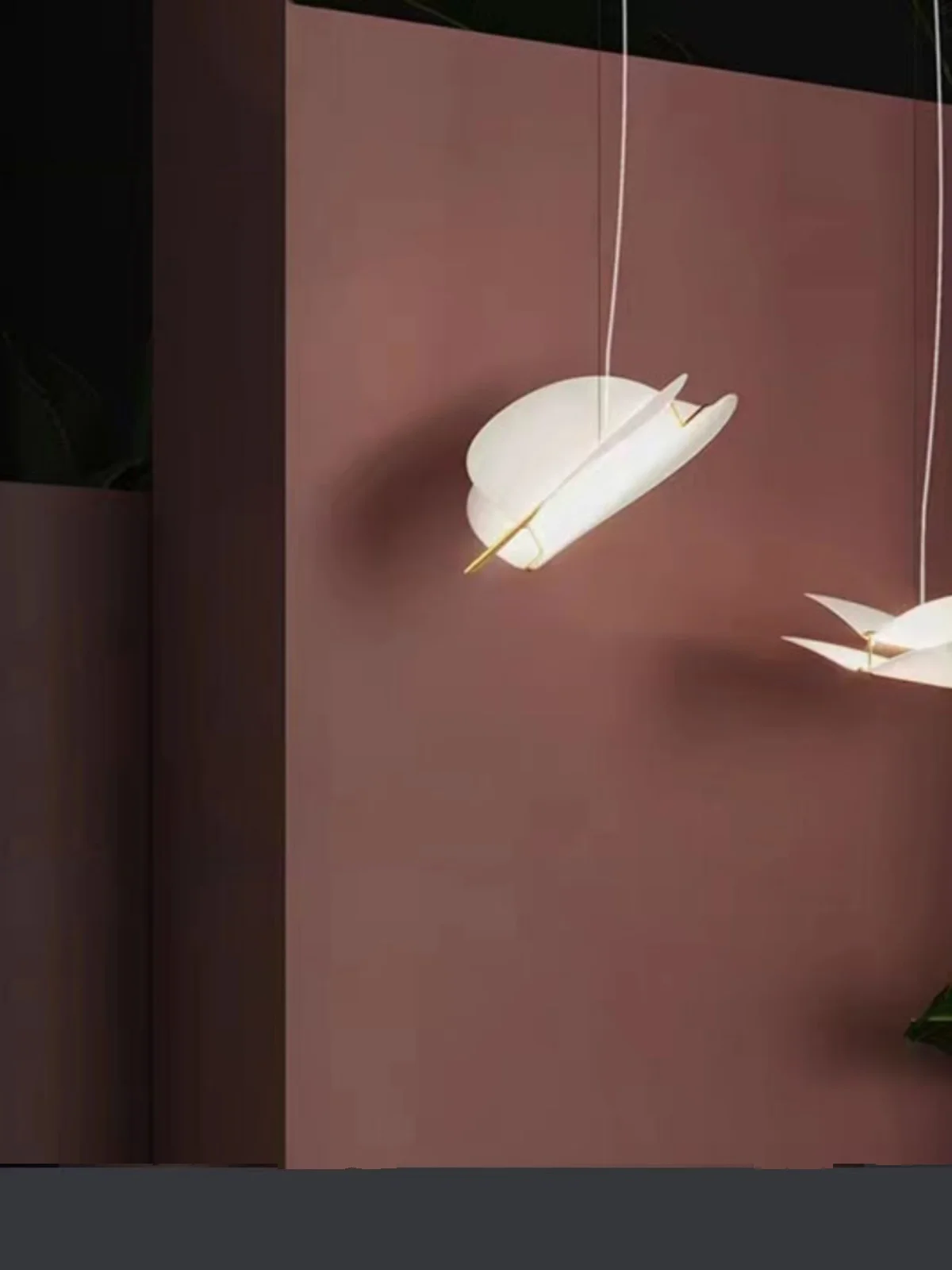 الشمال نمط غرفة الطعام ضوء قلادة بسيطة الحديثة طاولة طعام ضوء غرفة المعيشة غرفة نوم معلقة خط ضوء مصباح للزينة #4