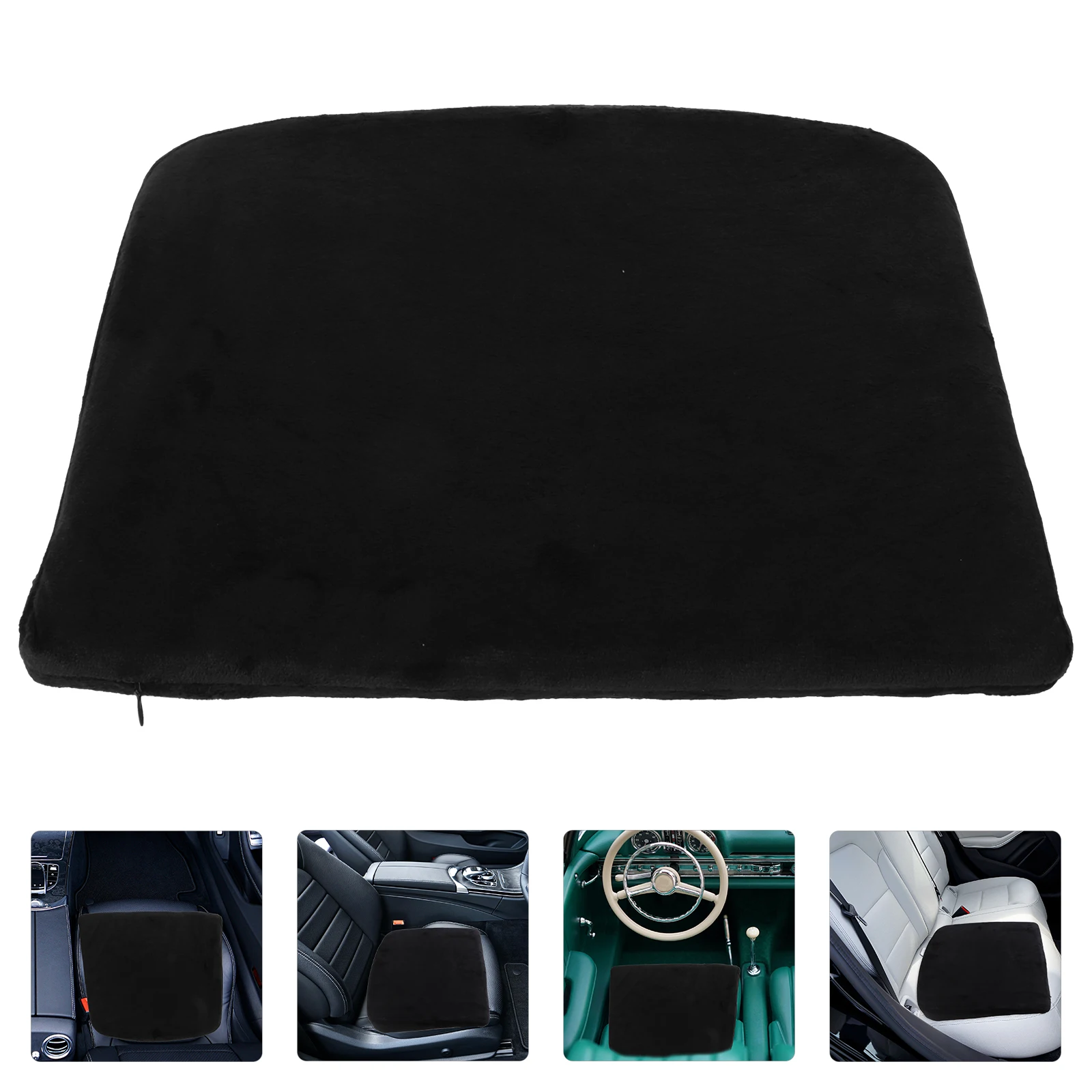 

Car Seat Wedge Cushion for Drivers Polyester Fiber Cushion Driving Seat Comfort Improved Car Cushions for Driving