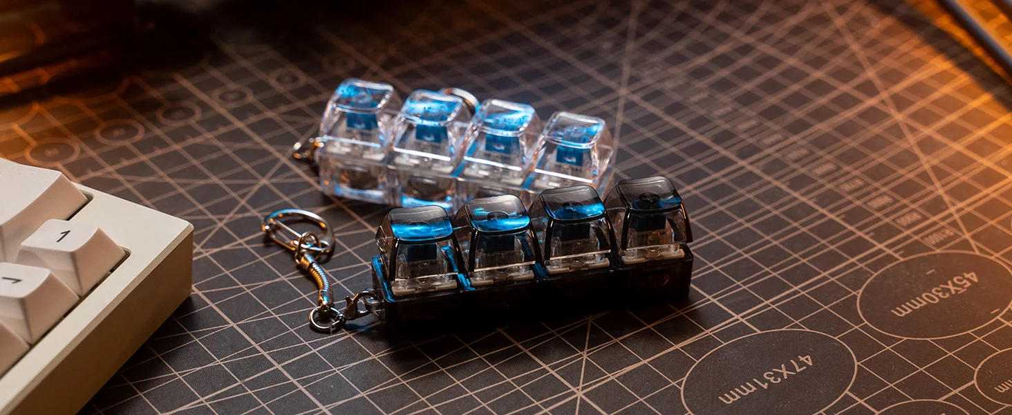 4 Touches Clavier Fidget Jouet Porte Clés Soulagement... Du 7,68 € | DHgate