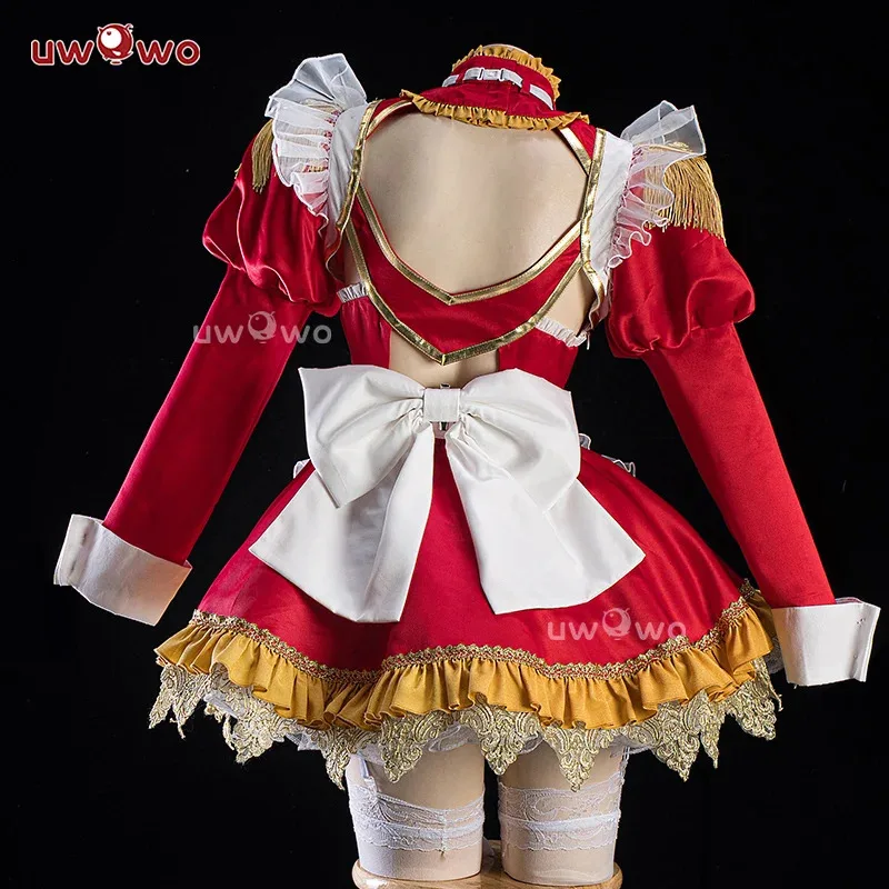 

CyPRE SALE UWOWO Neroo Cosplay Game Fatee/Grandd Orderr Neroo Maid Dress Cosplay Costume Halloween Costume