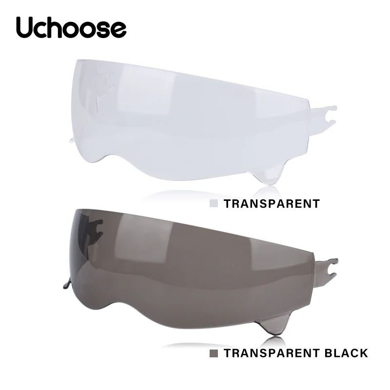 Uchoose-Innerクリアブラックレンズ、ヘルメットスペシャルバイザー