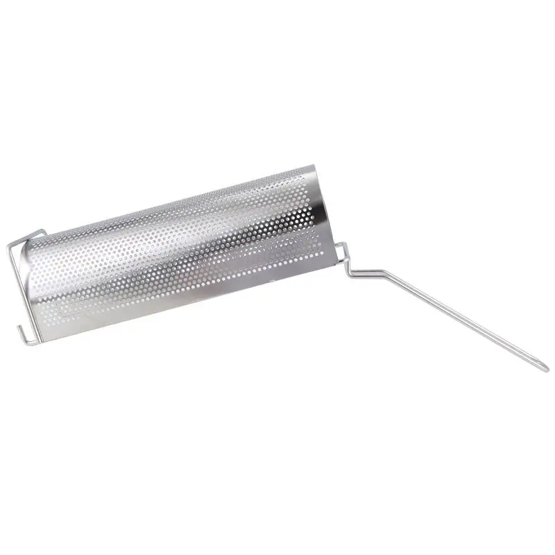 

A67P-Stainless Steel Fried Basket Long Fry Potato Chip Container Best For French Fries Potato Chip Squeezers Kitchen Tool