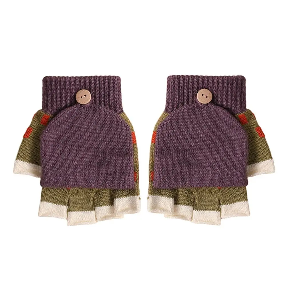 

3- 10Years Old Fashion Warm Winter Gloves Coldproof Windproof Gloves Soft Elastic Children Mittens Outdoor