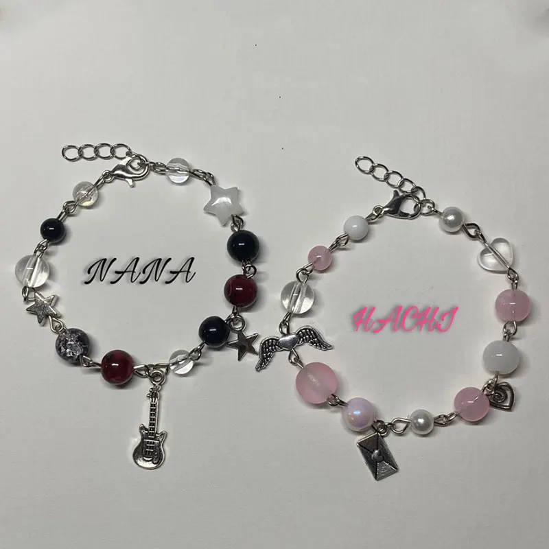 Handmade Nana & Hachi inspired bracelets, nana matching bracelets