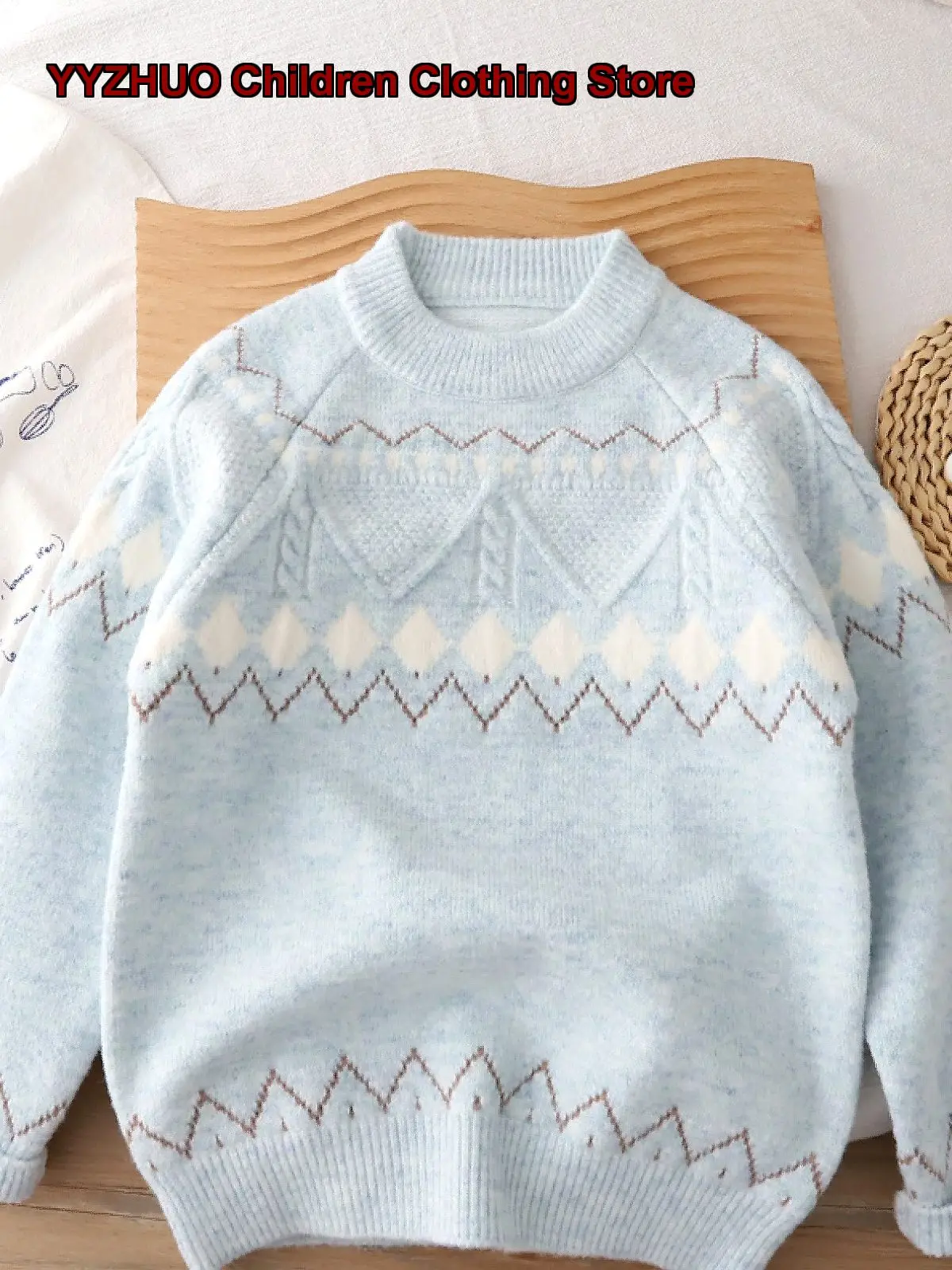 girls-pullover-sweater-kids-autumn-winter-thickened-fleece-lined-warm-base-layer-top-older-kids
