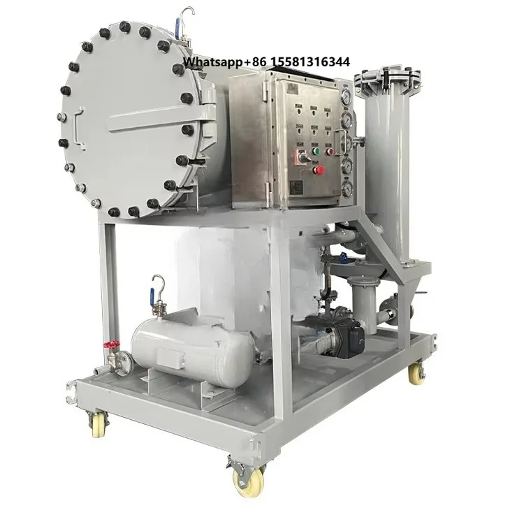 Fuel Water Separator  Oil Water Separation Purifier Coalescence Oil Filter Machine