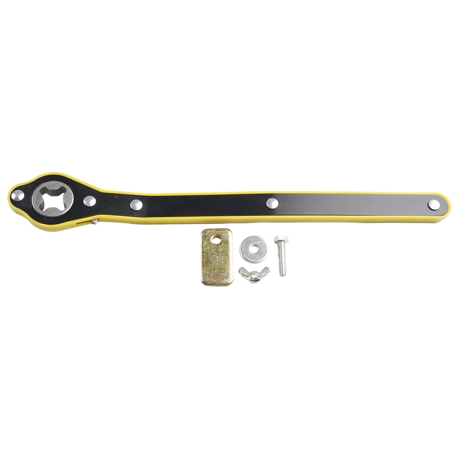 

Car Scissor Ratchet Wrench, Made Of Durable High Carbon Steel, Labor Saving Handle, For Travel And Tyre Changes