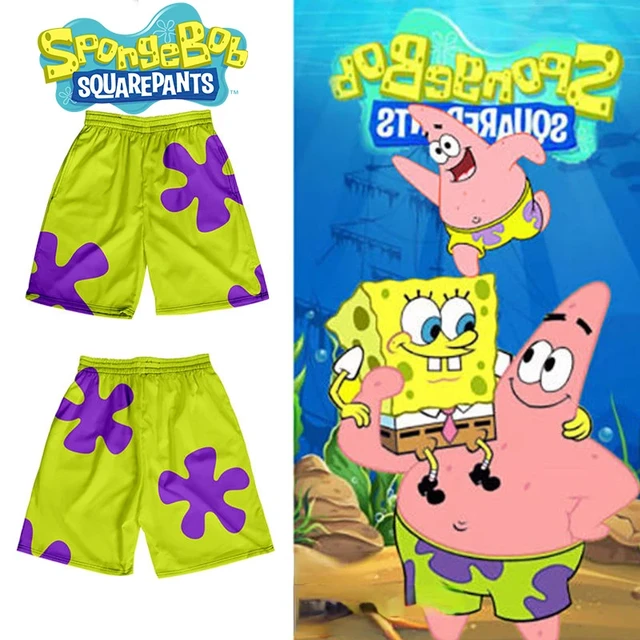 SpongeBob Patrick Star Men s Casual Shorts Printing Sports Pants Summer Outdoors Beach Breathable High Elasticity Clothes Gift AliExpress