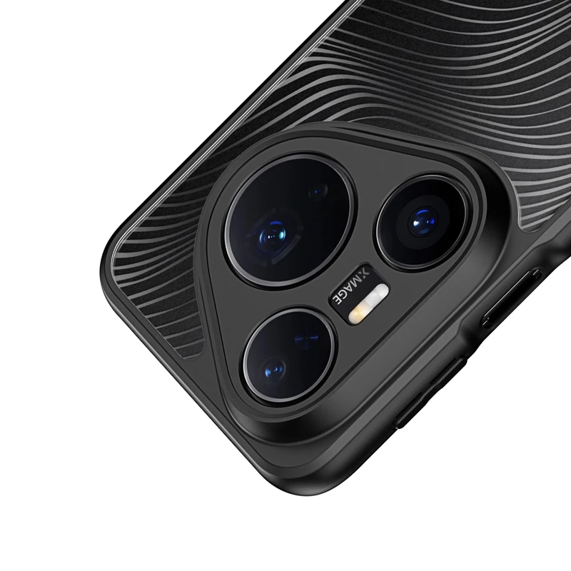 Untuk Huawei Pura 80 Ultra Case DUX DUCIS Seri Aimo Tahan Jatuh Anti-Sidik Jari PC+TPU Penutup Ponsel Transparan Matte