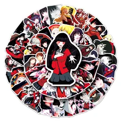 10/30/50PCS Anime KAKEGURUI Jabami Yumeko Stickers Cartoon  Classic Toy Decoration Phone Skateboard Guitar Car DIY Funny Decals