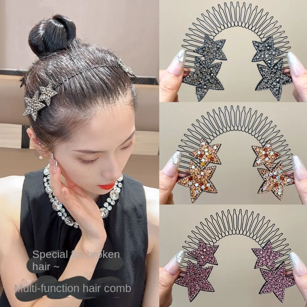 New Styling Accessories Hair Headband Comb Fragmented hair Hairband Headbands Stretch Face Wash HairHoop Band Clip Girl