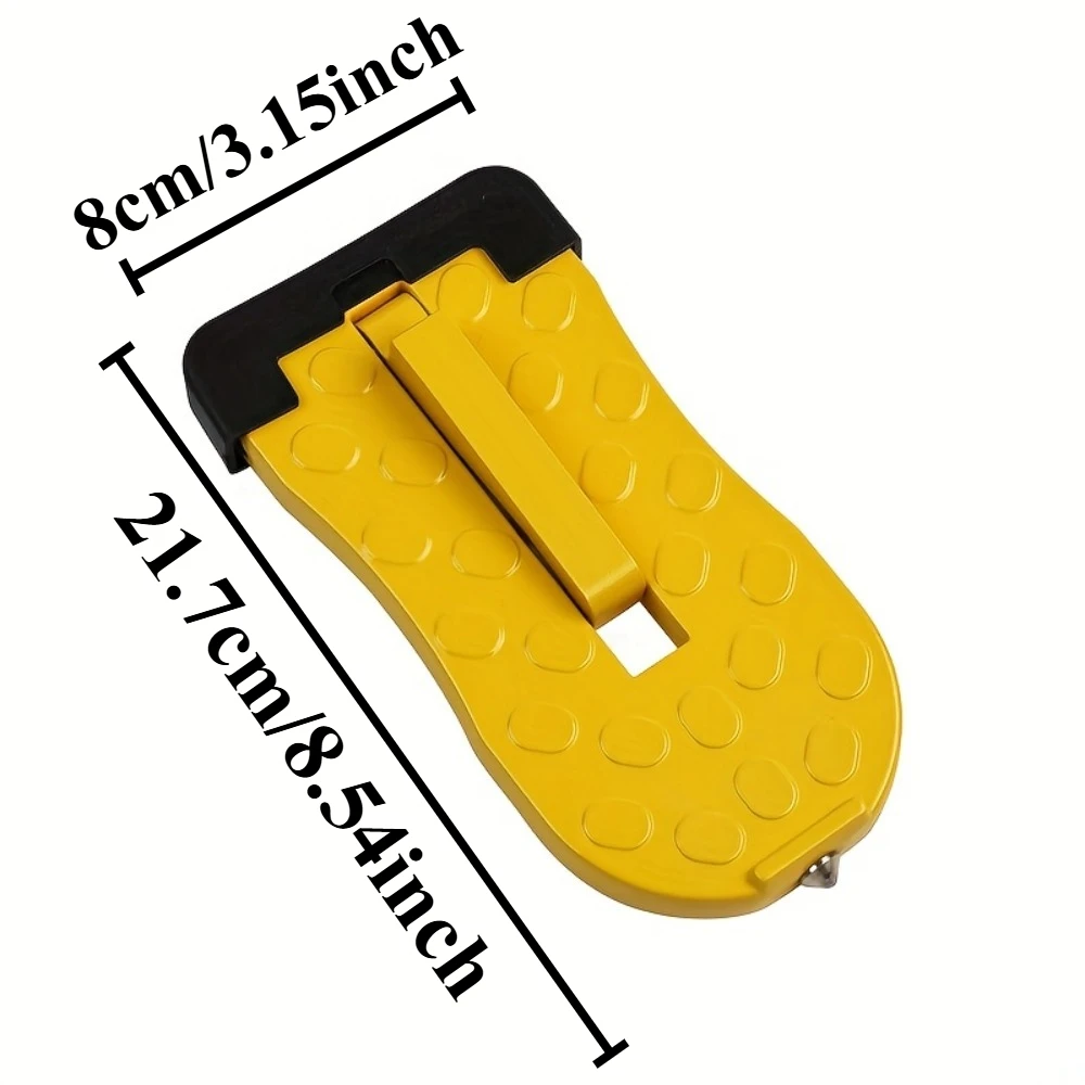 1PC General Motors Climbing Roof Lock Foot Pedal Foot Pedal Climbing Auxiliary Ladder Multi Functional Hook Pedal