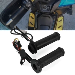 Universal Motorcycle 22mm Hot Hand Heated Grips ATV Warmers Adjust Temperature For Benelli Leoncino 500 Trail For Honda PCX