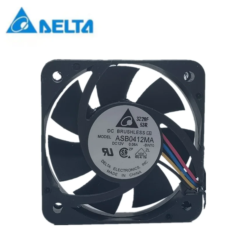 New delta ASB0412MA 12V 0.08A 4010 4cm 40MM silent switch chassis cooling fan