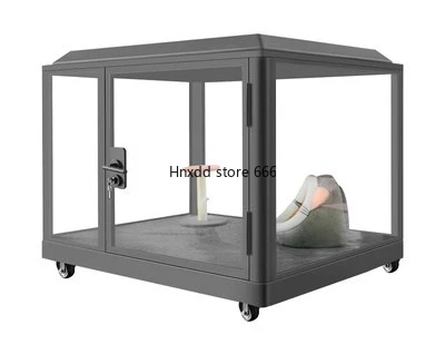 Soundproof Box Cover Pet Mini Noiseless Cabin Household Kennel Cat Movable Glass Room