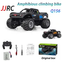 4WD RC Car Amphibious Off-Road Vehicle 2.4G Remote Control Water Land Waterproof Crawler Stunt Climbing Truck Toys for Children