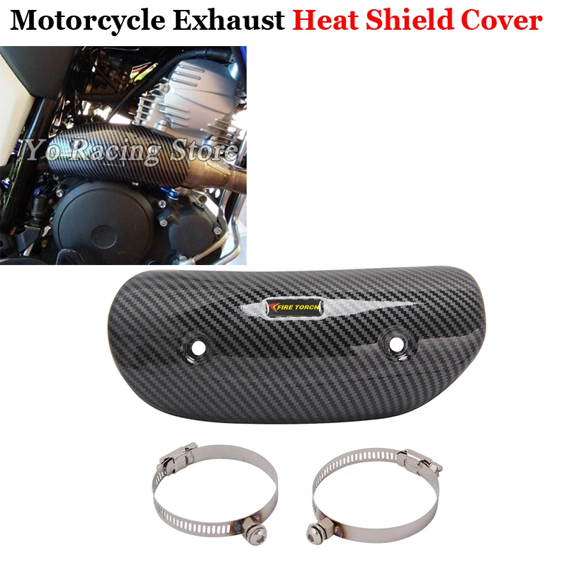 

Motorcycle Exhaust Muffler Pit Bike Pipe Heat Shield Cover Escape Moto Anti-Scald Protector Anti-Scald Protection For S1000rr