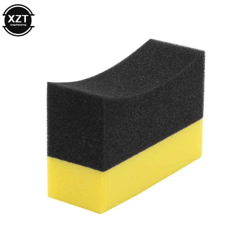 10PCS Multi-functional Anti-dead Corner EVA Car Wiping Sponge Waxing Sponge Waxing Tool Car Interior Cleaning Sponge Brush