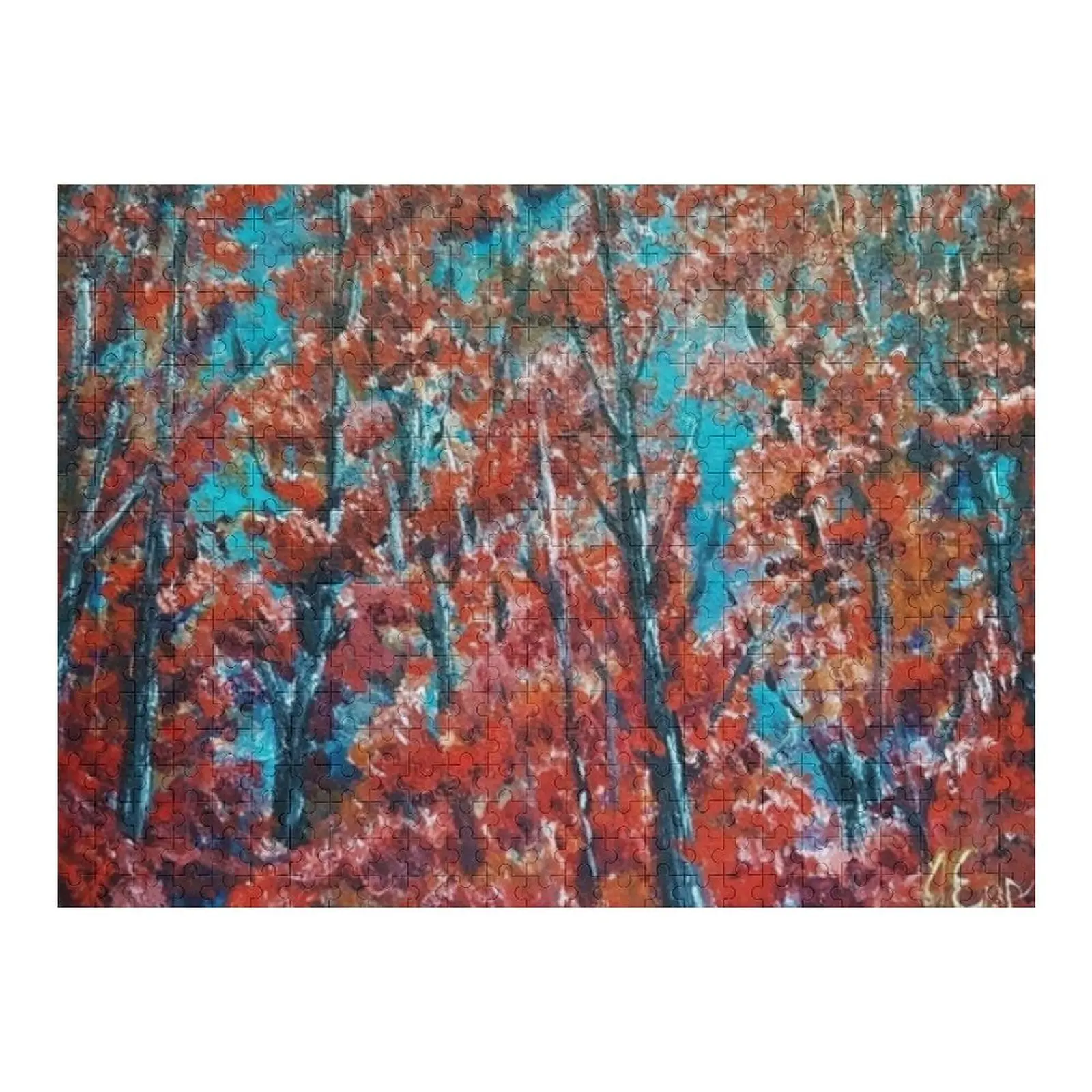 

Fall Glory, jodi epp, акрил # головоломка findyourthing, индивидуальное фото, индивидуальный подарок для детей, головоломка с картинками по индивидуальному заказу