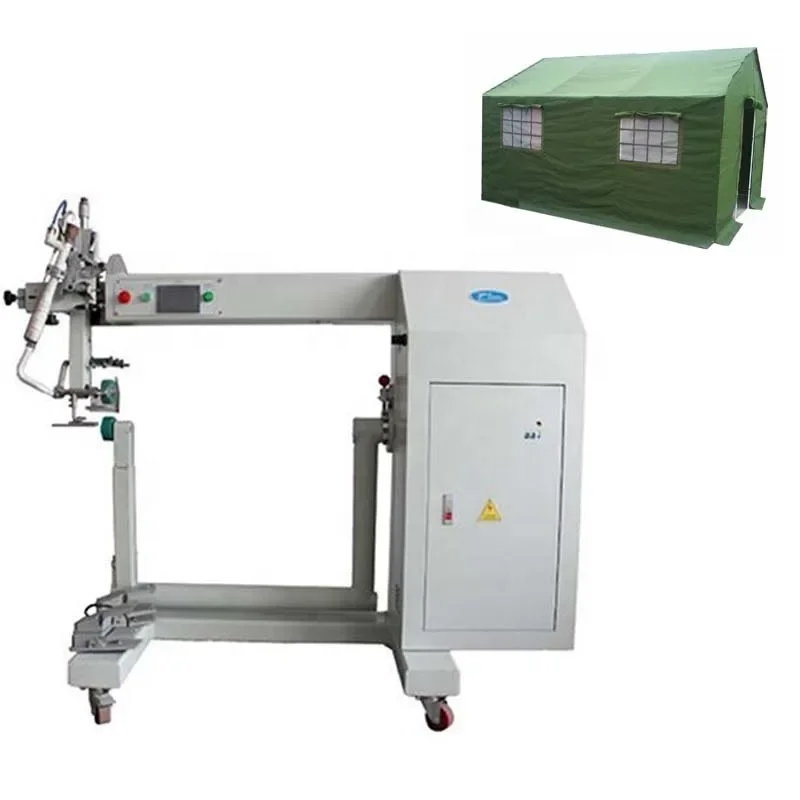 Tarpaulin Welder Machines Hot Air Seam Seamless Welding Equipment High Frequency PVC Tent Canvas Welding Machine