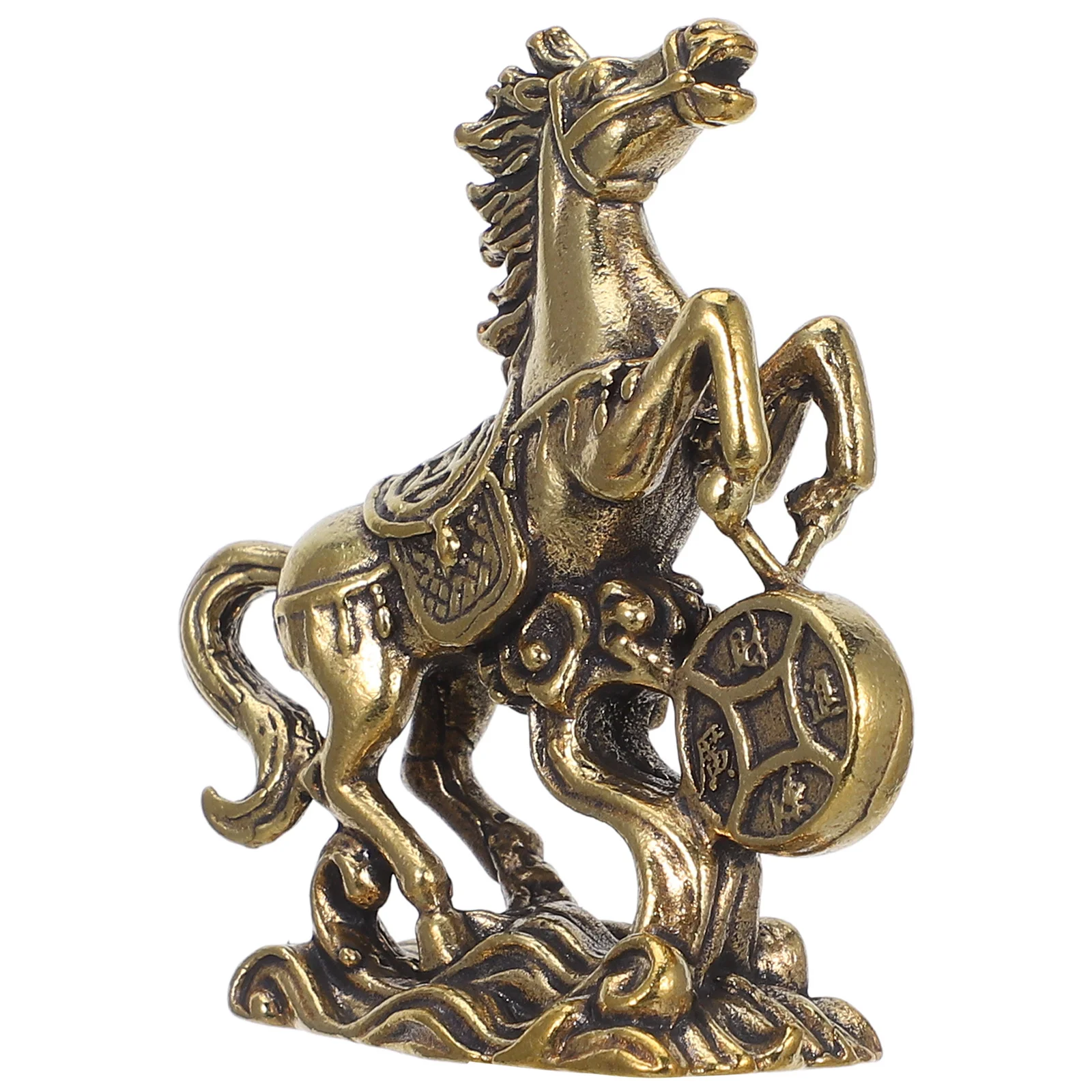 

1pcs Home Decor For Office Desk Office Decor Table Standing Horse Standing Horse Statue Statue Lucky Sculpture