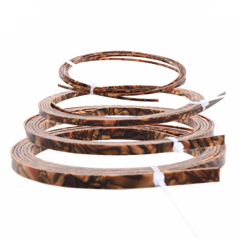 

Colorful Celluloid 6/5/4/2 mm Width Guitar Binding Purfling 5 Feet Length Tiger Pearl