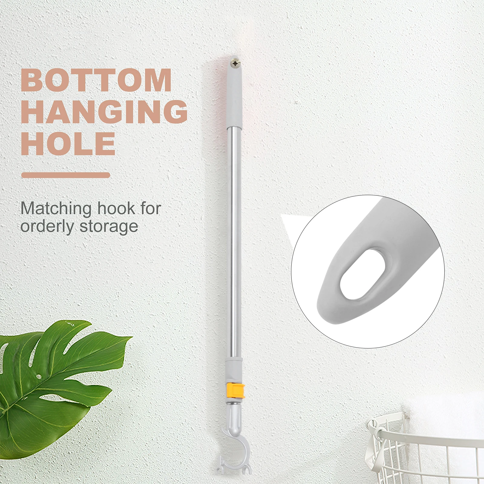 

Telescoping Clothes Rod Retractable Drying Pole Stainless Steel Adjustable Line Reacher Clothesline Poles Balcony Hardware
