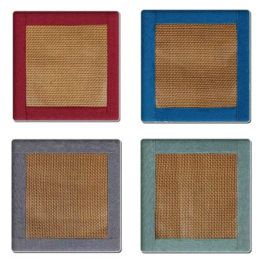 

Домашний декор, дышащая подушка для сиденья из ротанга, удобная нескользящая подушка для стула, квадратная съемная подушка для автомобильного сиденья для дома/офиса