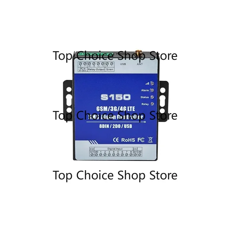 S150 GSM SMS Alarm Controller Remote Irrigation Temp Humidity Pump Water Level Control Device