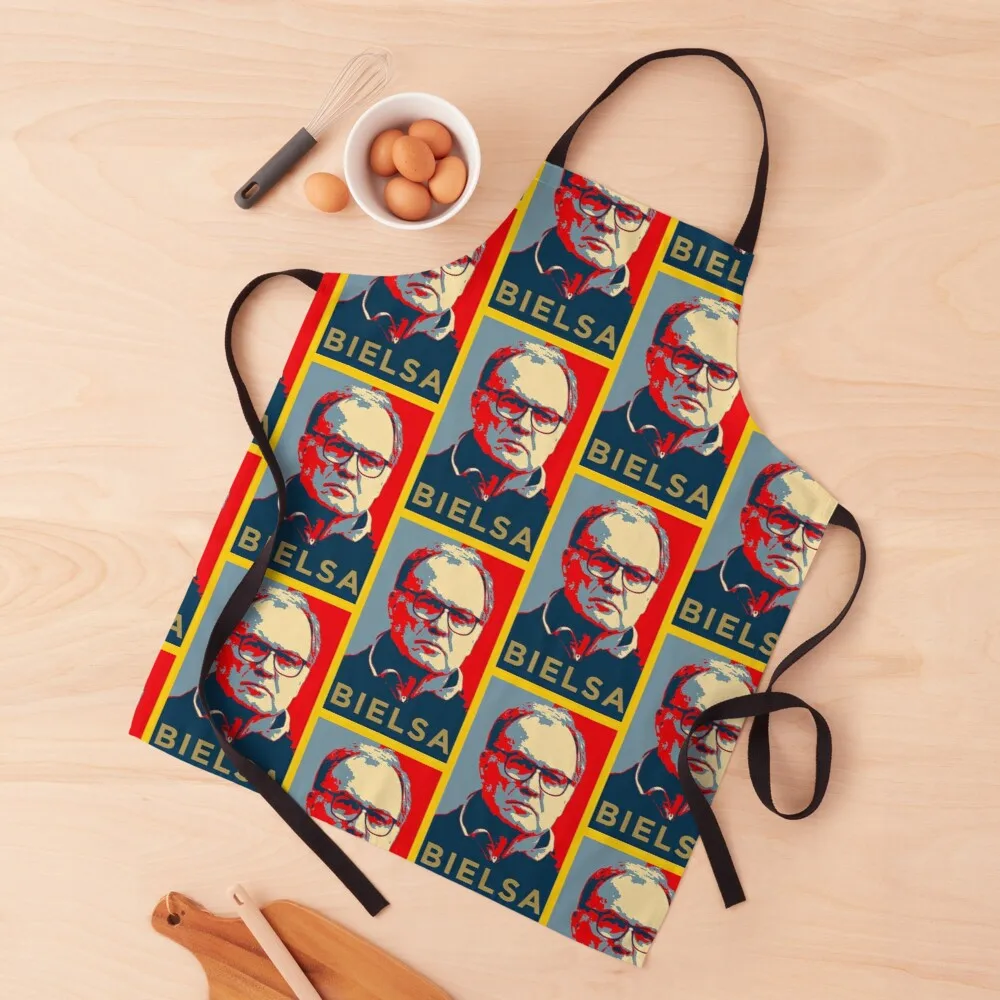 

Marcelo Bielsa Artwork Apron chef apron useful things for kitchen