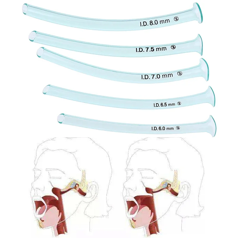 Disposable Nasopharyngeal Airway Nasal Pharyngeal Duct Health Care Kit Accessory For Medical Supplies
