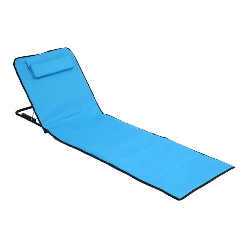 

Folding Lounge Chair 5-Position Lounge Chaise For Outdoor Sun Tanning Portable Reclining Chair Foldable Lounger For Swimming