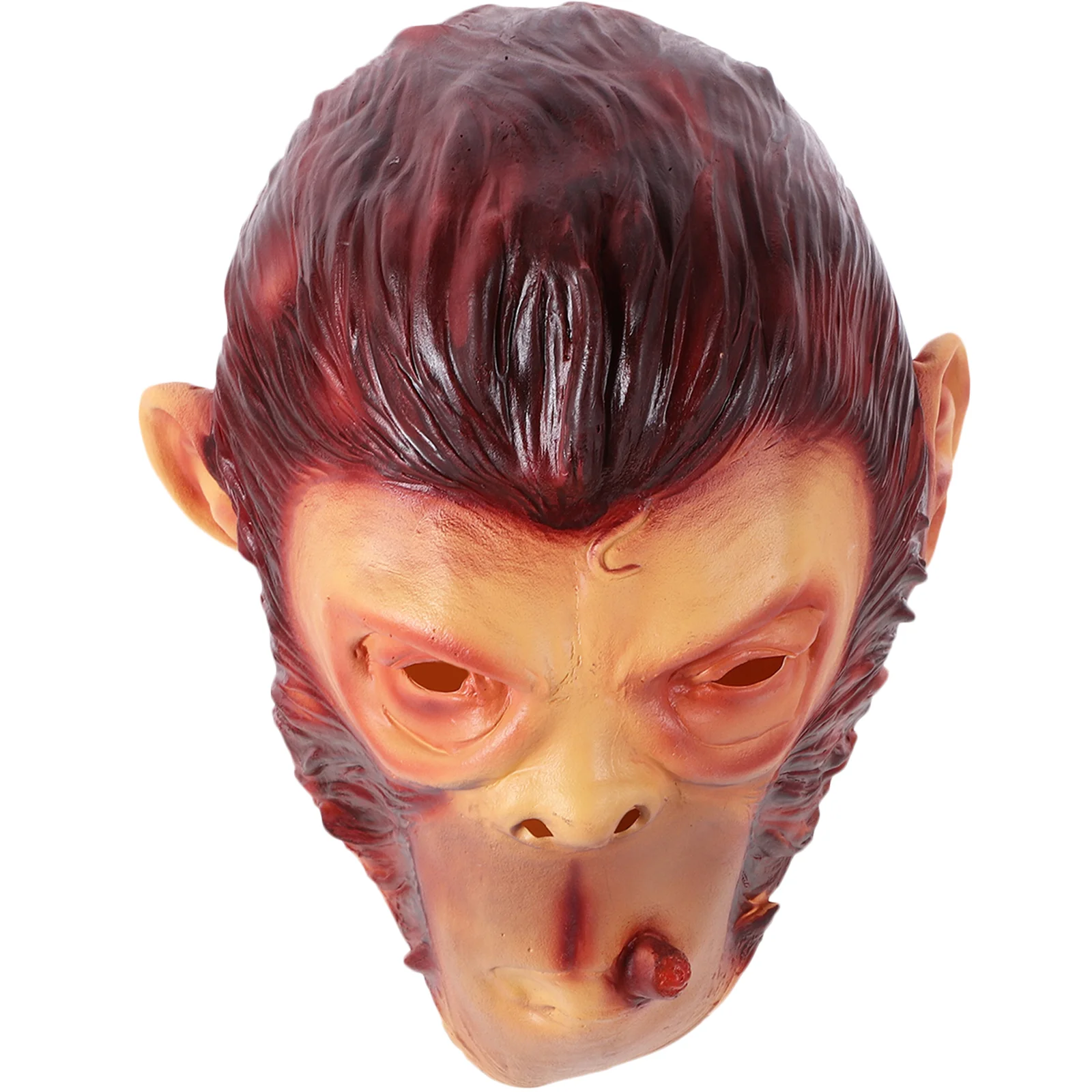 Masquerade Halloween Head Cover Party Prop Face Animal Funny Monkey Headgear