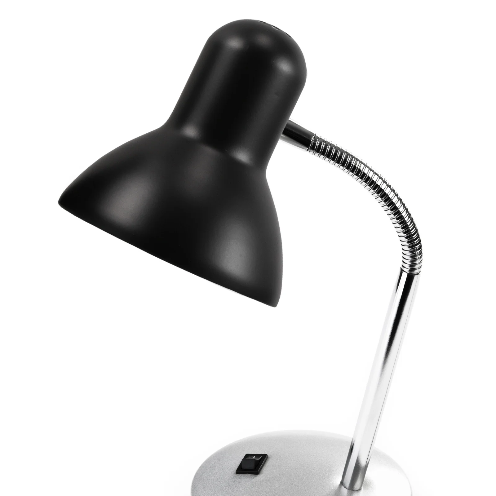 

4Pcs Black Metal Desk Lamp Shade Industrial Vintage Iron Replacement Universal Desk Lighting Cover for Study Office Workshop