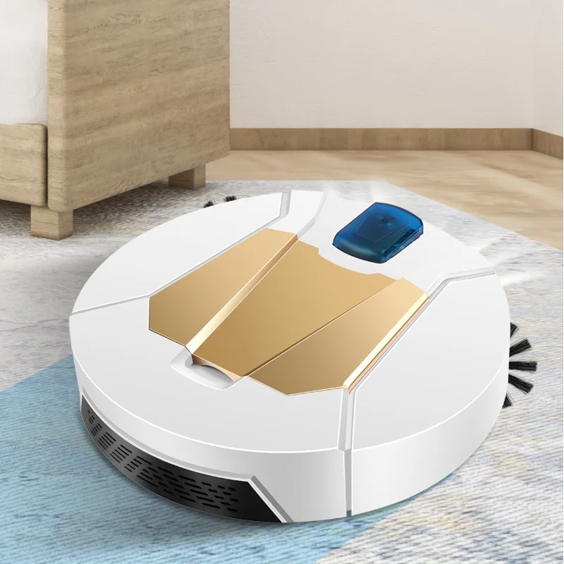 Large-size Automatic Vacuum Cleaner Touch Button Sweeping and Mopping All-in-one Household Intelligent Sweeping Robot