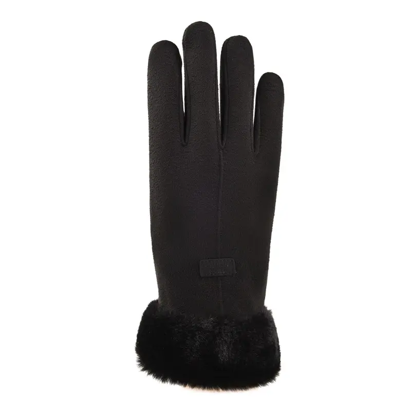 Fashion Women Gloves Autumn Winter Cute Furry Warm Mitts Full Finger Mittens Women Outdoor Sport Female Gloves Screen