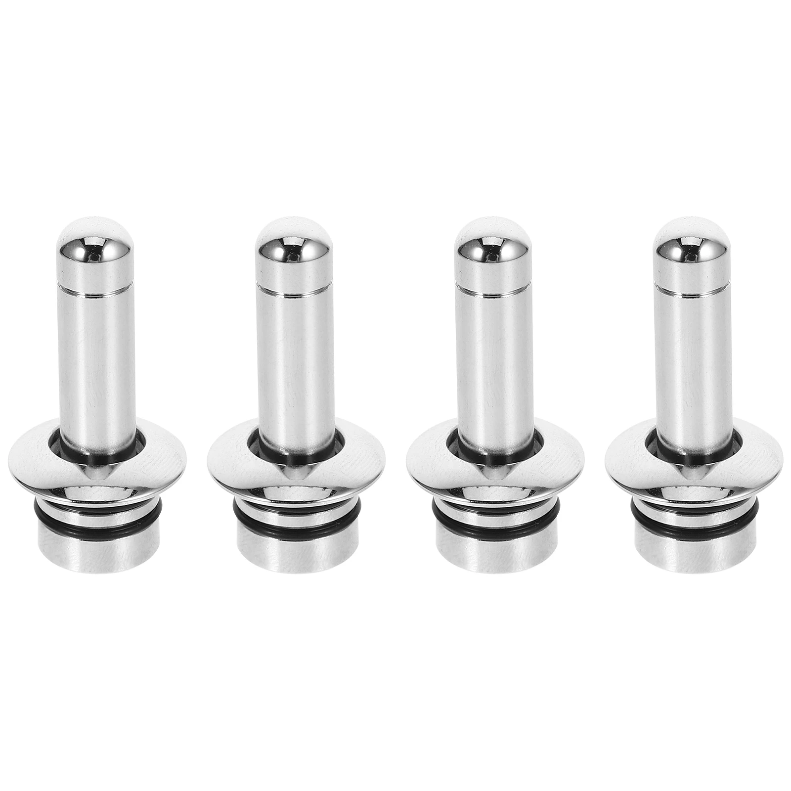 

4Pcs Aluminum Alloy Car Door Lock Knobs Durable Pull Handles Easy Installation Vehicle Safety Anti Rust Pins Hardware