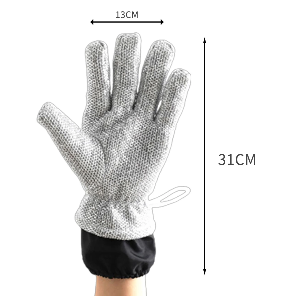 Wire Dishwashing Gloves Multi-functional Waterproof Dish Cleaning Glove Kitchen Thermal Insulation Anti-scalding Mittens