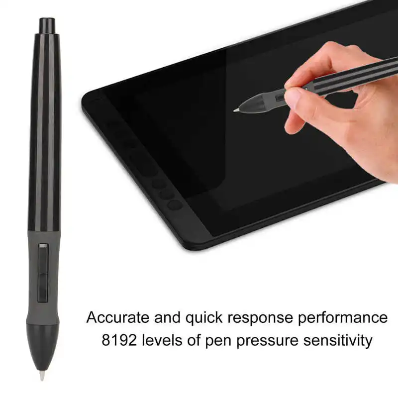 PEN68D Stylus Sensitive 8192 Level Pressure Sensitive Stylus Pen Suitable for GT‑191/GT‑221 PRO/GT‑156HD V2/GT‑220 V2