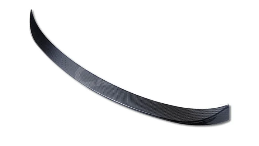 

Carbon Look Rear Trunk Lip Spoiler Gloss Black Middle Wings Fits For BMW X1 F48 2016-2021 Rear Spoiler
