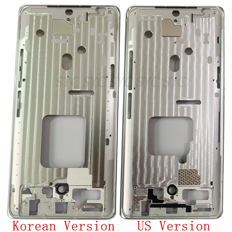 Housing Middle Frame LCD Bezel Plate Panel Chassis For LG Velvet 5G G900 Phone Metal Middle Frame