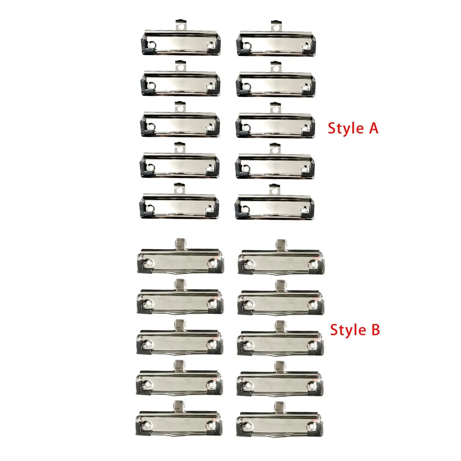 10x Bull Binder Paper Clips File Clamp File Money Binder Clips Clips 4 inch Long for Drawing Board Kitchen,Art Crafts Office