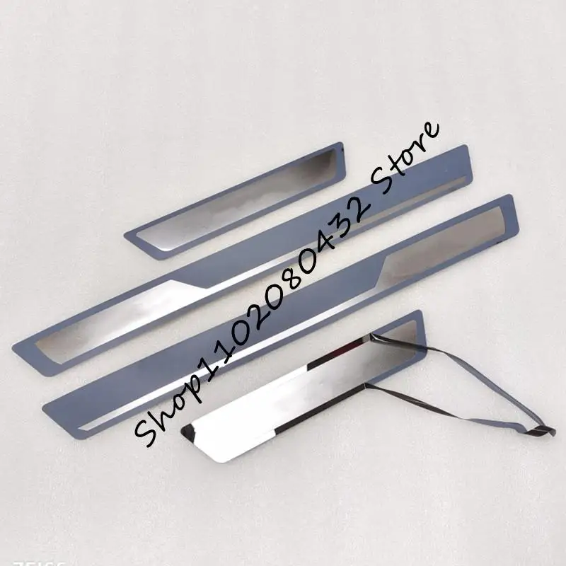 stainless steel Ultra-thin Scuff Plate/Door Sill Door Sill For Chevrolet 2019-2022 Car styling