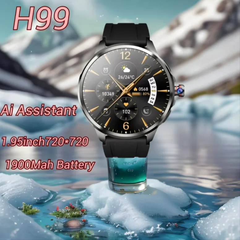 99 5G Smartwatch for Men,Dual-system,1.95